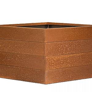 FST Bloembak modulair - CORTEN 240x240x56 cm