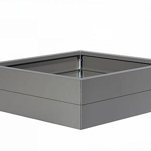 FST Bloembak modulair - TAUPE 150x150x28 cm