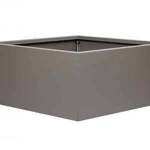 FST Bloembak vlak - TAUPE 90x90x60 cm