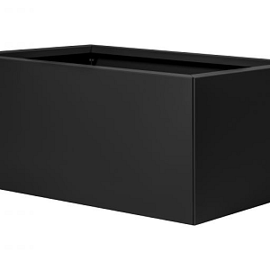 FST Bloembak vlak-   GRAFIET ZWART 60X90X40