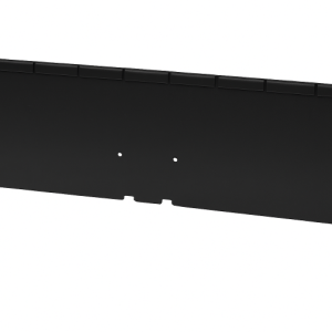 Kantopsluiting Single flex 27.7x300 cm ZWART