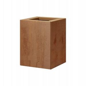 FST Bloembak vlak - CORTEN 30X30X60