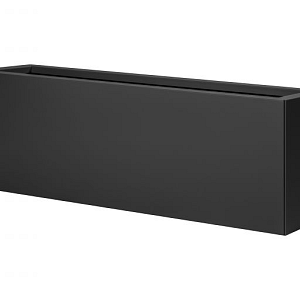 FST Bloembak vlak -  GRAFIET ZWART 30x120x40