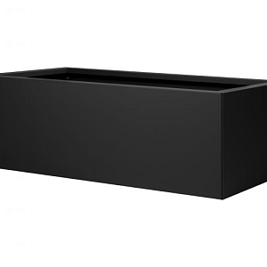 FST Bloembak vlak - GRAFIET ZWART 60X300X40