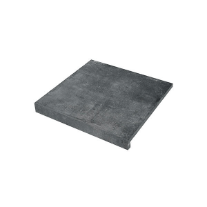 Solido Ceramica 30MM randtegel Cemento Black 60x60x3/7 cm. rett