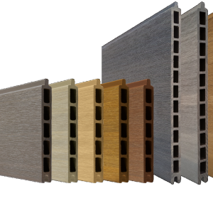 Composiet schuttingplanken