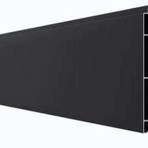 Alu tand + groef profiel 21x160mm (wb 150mm) L=178 cm RAL9005