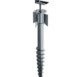 Cobra Funderingsschroef Ø 60mm 800 mm tbv paalbevestiging vuurverzinkt