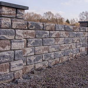 Palissade Vietnamees basalt Bekapt 50x12x12 cm