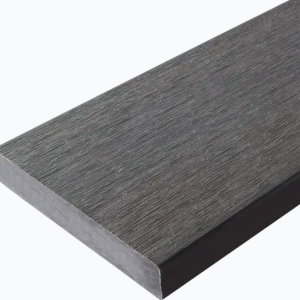 WPC 22.5x138mm Fiberdeck Dark Grey SE  kantplank massief L=300 cm