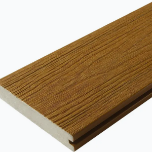 WPC 22.5x138mm Fiberdeck massief Teak  L=500 cm