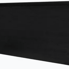 WPC Premium fence board Ebony Black 21x160mm (wb 150mm) L=178cm
