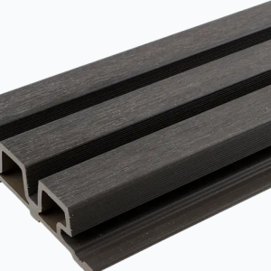 WPC Triple rhombus Dark Grey 33x170mm (wb 140mm) L=390 cm