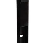 Glampère PRO+ Luxe dubbel stopcontact met kabeldoos Zwart (incl. afdekkap en installatiedraad)