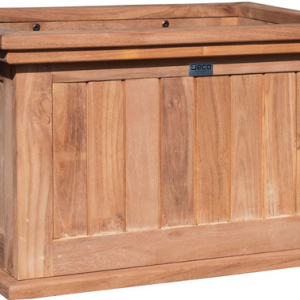 Bloembak teak Flores groot