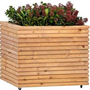 Bloembak RCW Krefeld 60x80x60cm op wieltjes