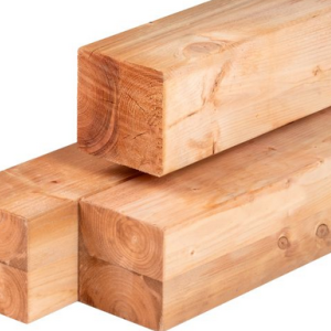 Red Class Wood pergolapaal gedroogd. multi-gelamineerd. geschaafd 4rh 12.0x12.0x250 cm