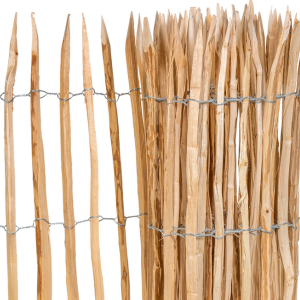 Hazelaarrol. 3 draden. latafstand 4 tot 5 cm L460xH100 cm