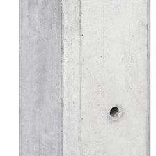 ACTIE Beton-paal wit/grijs diamantkop 10x10x190cm