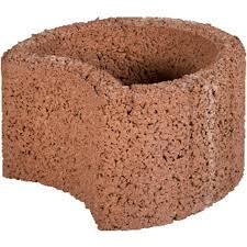 Beplantingselementen Moonflor Bruin Ø35x20 cm