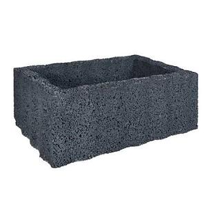 Beplantingselementen Ridgeflor Groot Zwart 60x40x25 cm