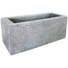 Fiora Block Grijs 50x20x20 cm