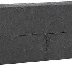 Forto Walling Zwart 60x10x10 cm