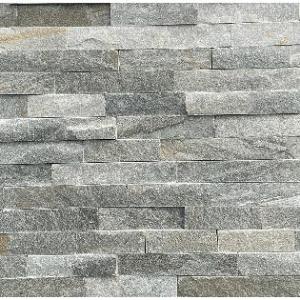 Natuursteen Stone Panels Grey Quarzite Breukruw 60x15x1.5-2.5 cm