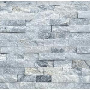 Natuursteen Stone Panels Snow White Marble Breukruw 60x15x1.5-2.5 cm