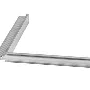 Aluminium daktrim binnenhoek Brute 4.5x4.5x50 cm