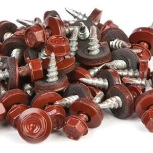 Aquapan / Easypan schroeven - rood - 20 mm - doos van 40 stuks