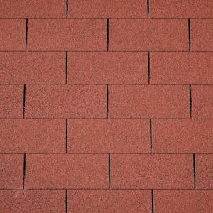 Dakshingles recht rood - pak 3 m²
