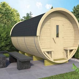 Campingbarrel | 28/42 mm | vuren onbehandeld