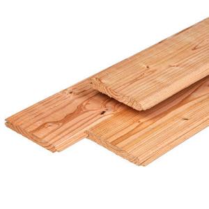 DHZ Veranda dakbeschot 400x300 cm geschaafd douglas