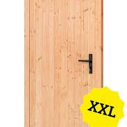 Douglas enkele dichte deur XXL B1200xH2150mm buitenmaat | linksdraaiend