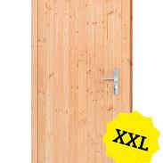 Douglas enkele klampdeur XXL B1200xH2150mm buitenmaat | linksdraaiend (rvs / verzinkt beslagset)