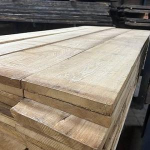 Eiken plank 20x2x300 cm ongedroogd | fijn bezaagd