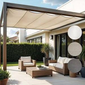 Harmonicadoek 290x400 cm zand