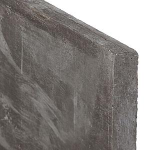 ACTIE Beton-onderplaat antraciet H24xD3.5xL184cm