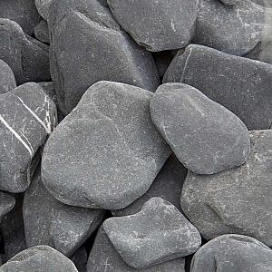 KD Flat pebbles zwart 30-60 MB a 0.5 m3