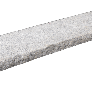 AFDEKPLAAT G603 GRIJS ROCKFACE 100X25X4CM (actielijst)