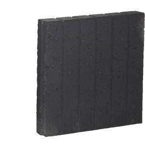 PAL.BAND VIERK.ZWART 8X50X50CM