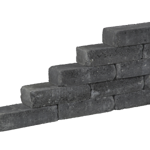 PILESTONE LINE COAL 40X15X10CM