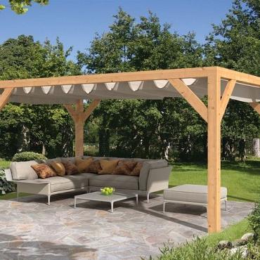 ACTIE Douglas palen ongedroogd 15x15x500cm fijnbezaagd