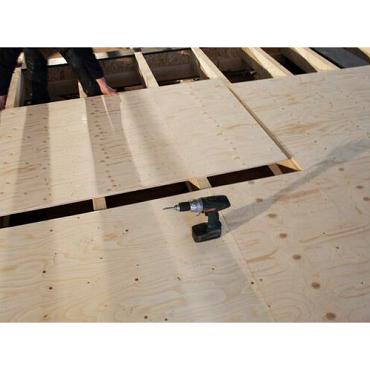 Underlayment 18mm Elliottis Pine C-/C+ 244x122cm Mes en Groef