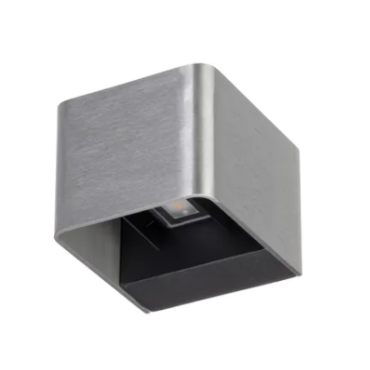 Sus Square Aluminium 230V 4W