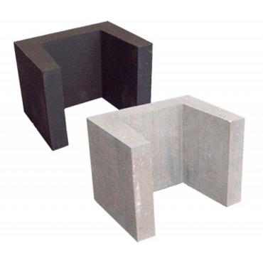 U-element 40x40x50 grijs