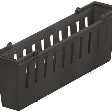 ACO Slimline hoekstuk incl. RVS rooster (koppelstuk geïntergreerd)
