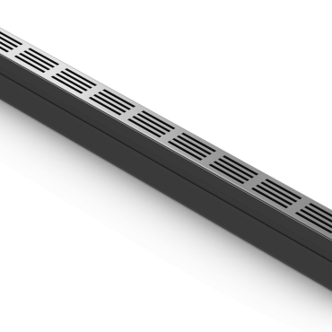 ACO SlimLine gootsysteem B=61mm L=1000mm H=100mm Incl. RVS designrooster