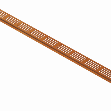 ACO SlimLine gootsysteem B=61mm L=1000mm H=100mm Incl. Corten designrooster